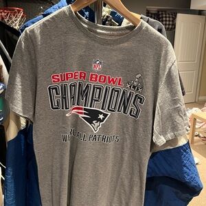 Super Bowl Patriots tee